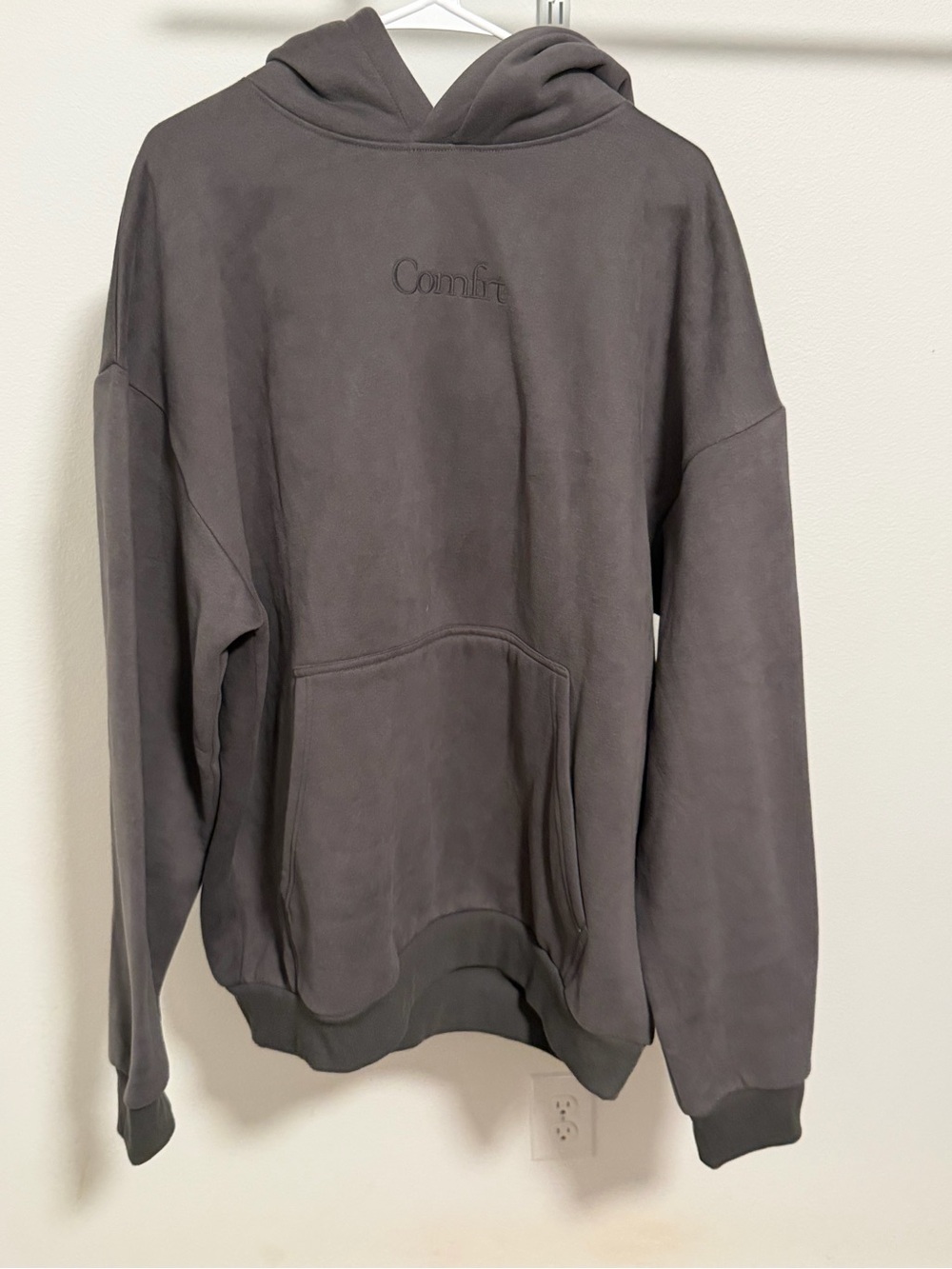 Women's Relaxed Hoodie Sweatshirt - Grey